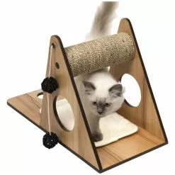 Katzenmöbel »V-Play Center«, Walnussfarben -Günstiges Tierbedarf Geschäft unnamed file 5550