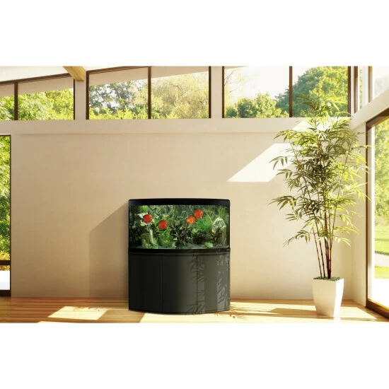 FLUVAL Aquariumkombination »Vicenza«, BxHxL: 121 X 134 X 92 Cm, Floatglas, Schwarz 4 FLUVAL Aquariumkombination »Vicenza«, BxHxL: 121 X 134 X 92 Cm, Floatglas, Schwarz – Bild 2