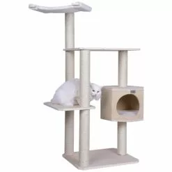 ARMARKAT Kratzbaum »Frieda«, Holzfarben, Höhe: 137 Cm