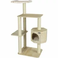 ARMARKAT Kratzbaum »Frieda«, Holzfarben, Höhe: 137 Cm -Günstiges Tierbedarf Geschäft unnamed file 5627