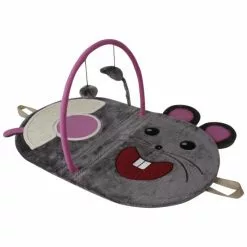 Katzenspielzeug, Grau