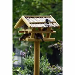 DOBAR Vogelhaus, Für Wildvögel, Kiefernholz/Bitumen, Natur -Günstiges Tierbedarf Geschäft unnamed file 5683