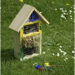 DOBAR Insektenhotel, Für Insekten, Kiefernholz/Schilfrohr, Natur -Günstiges Tierbedarf Geschäft unnamed file 5689