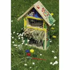 DOBAR Insektenhotel, Für Insekten, Kiefernholz/Schilfrohr, Natur -Günstiges Tierbedarf Geschäft unnamed file 5690