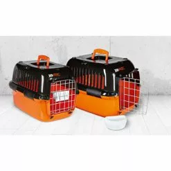 Transportbox, BxHxT: 50 X 30 X 30 Cm, Schwarz/orange -Günstiges Tierbedarf Geschäft unnamed file 5733