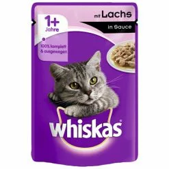 WHISKAS Katzen Nassfutter »1+ Jahre«, 24 Beutel à 100 G