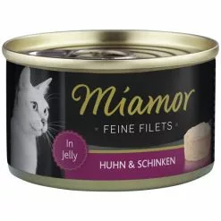 MIAMOR Katzen Nassfutter »Feine Filets In Jelly«, 24 Dosen à 100 G