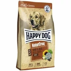 HAPPY DOG Hundetrockenfutter »NaturCroq «, 4 Beutel à 1000 G