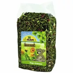 JR FARM Kleintierfutter »Degu-Schmaus«, 4 Beutel à 1600 G