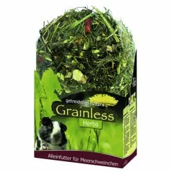 JR FARM Kleintierfutter »Grainless Herbs«, 6 Beutel à 400 G
