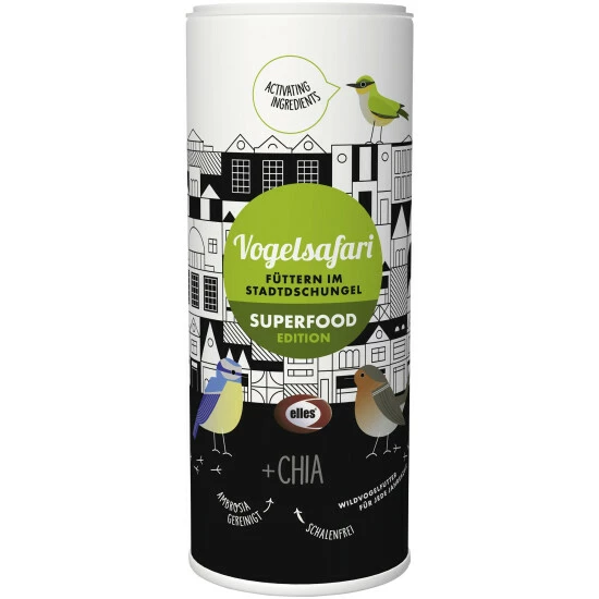 ELLES Vogelfutter »Vogelsafari Superfood«, 6 Stück à 900 G 3 ELLES Vogelfutter »Vogelsafari Superfood«, 6 Stück à 900 G