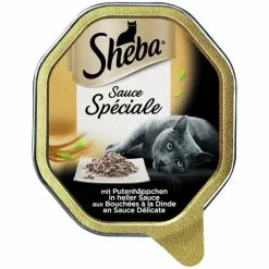 SHEBA Katzen Nassfutter »Sauce Spéciale«, 22 Schalen à 85 G