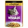 WHISKAS Katzen Nassfutter »in Sauce«, 24 Beutel à 100 G