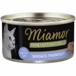 MIAMOR Katzen Nassfutter »Feine Filets Naturelle«, 24 Dosen à 80 G