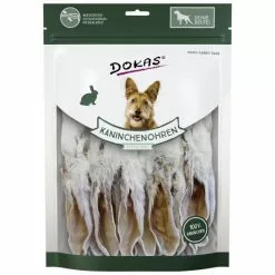 DOKAS Hundesnack »Kaninchenohren«, 7 Beutel à 180 G