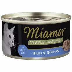 MIAMOR Katzen Nassfutter »Feine Filets Naturelle«, 24 Dosen à 80 G