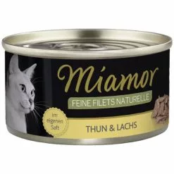 MIAMOR Katzen Nassfutter »Feine Filets Naturelle«, 24 Stück à 80 G