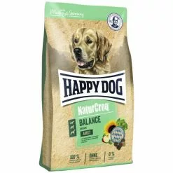 HAPPY DOG Hundetrockenfutter »NaturCroq «, 4 Beutel à 1000 G
