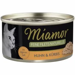 MIAMOR Katzen Nassfutter »Feine Filets Naturelle«, 24 Dosen à 80 G