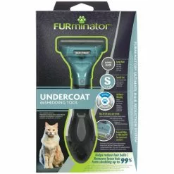 FURMINATOR Bürste »deShedding TOOL«, S Langhaar, Für Kleine Katzen Bis Zu 4,5 Kg, Türkis -Günstiges Tierbedarf Geschäft unnamed file 590