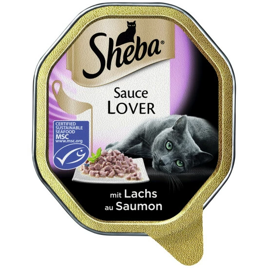 SHEBA Katzen Nassfutter »Sauce Lover«, 22 Schalen à 85 G 3 SHEBA Katzen Nassfutter »Sauce Lover«, 22 Schalen à 85 G