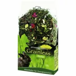 JR FARM Kleintierfutter »Grainless Herbs «, 6 Packungen à 400 G