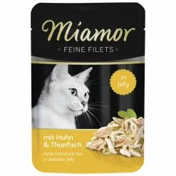 MIAMOR Katzen Nassfutter »Feine Filets In Jelly«, 24 Stück à 100 G