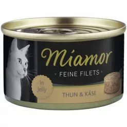 MIAMOR Katzen Nassfutter »Feine Filets In Jelly«, 24 Dosen à 100 G