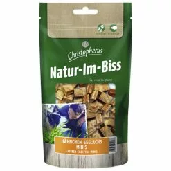 CHRISTOPHERUS Hundesnack »Natur-Im-Biss«, Hähnchen/Seelachs, 70 G
