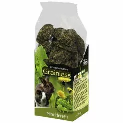 JR FARM Nagersnack »Grainless Mini-Herzen«, 150 G