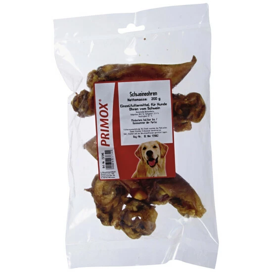 PRIMOX Hundesnack »Schweineohren«, Schwein, 200 G 3 PRIMOX Hundesnack »Schweineohren«, Schwein, 200 G