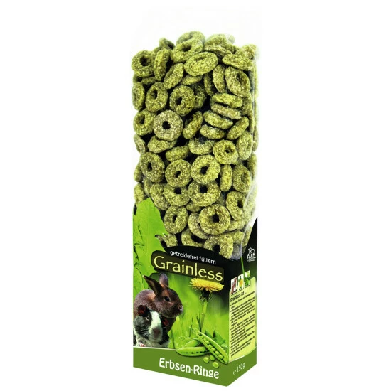 JR FARM Nagersnack »Grainlees Erbsen-Ringe«, 150 G 3 JR FARM Nagersnack »Grainlees Erbsen-Ringe«, 150 G