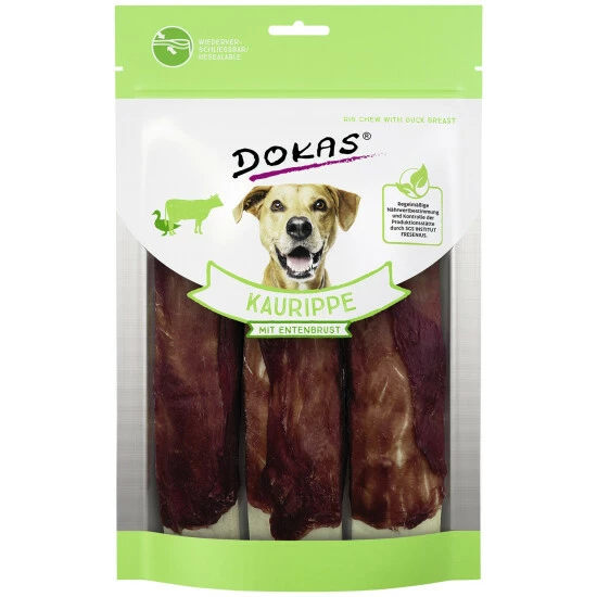 DOKAS Hundesnack »Kaurippe«, Ente, 210 G 3 DOKAS Hundesnack »Kaurippe«, Ente, 210 G