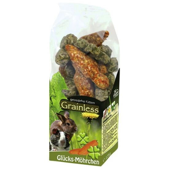 JR FARM Nagersnack »Grainless Glücks-Möhrchen«, 125 G 3 JR FARM Nagersnack »Grainless Glücks-Möhrchen«, 125 G