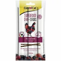 GIMCAT Katzensnack »Duo-Sticks«, Hühnchen/beeren, 15 G