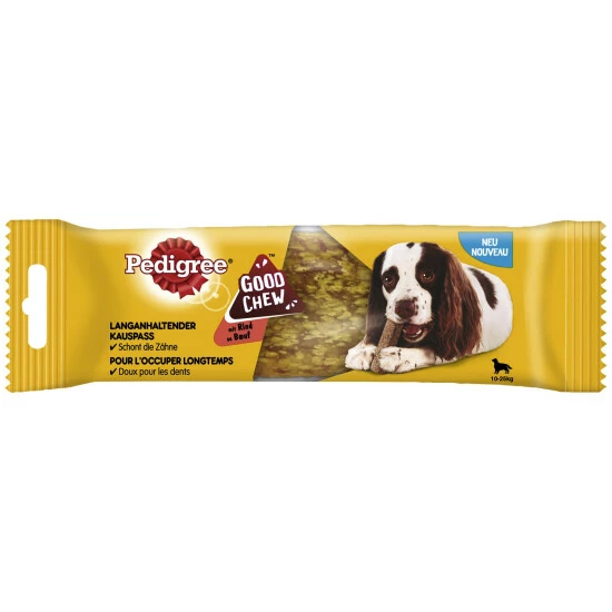 PEDIGREE Hundesnack »Good Chew«, Rind, 88 G 3 PEDIGREE Hundesnack »Good Chew«, Rind, 88 G