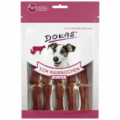 DOKAS Hundesnack »Kau«, Ente, 130 G