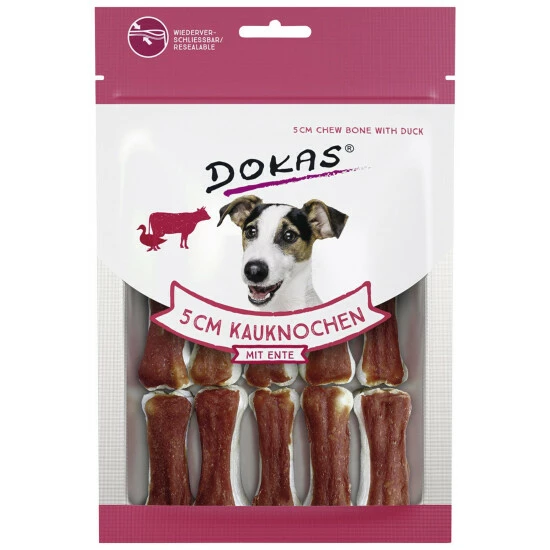 DOKAS Hundesnack »Kau«, Ente, 130 G 3 DOKAS Hundesnack »Kau«, Ente, 130 G