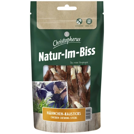 CHRISTOPHERUS Hundesnack »Natur-Im-Biss«, Huhn, 70 G 3 CHRISTOPHERUS Hundesnack »Natur-Im-Biss«, Huhn, 70 G