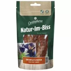 CHRISTOPHERUS Hundesnack »Natur-Im-Biss«, Ente, 70 G