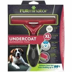 FURMINATOR Bürste »deShedding TOOL«, XL Kurzhaar, Für Sehr Große Hunde über 41 Kg, Rot -Günstiges Tierbedarf Geschäft unnamed file 605