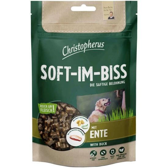 CHRISTOPHERUS Hundesnack »Soft-Im-Biss«, Ente, 125 G 3 CHRISTOPHERUS Hundesnack »Soft-Im-Biss«, Ente, 125 G