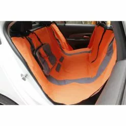 HEIM Autoschondecke, Grau/orange -Günstiges Tierbedarf Geschäft unnamed file 6088