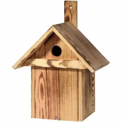 DOBAR Geflammter Nistkasten Mit Anflugleiste