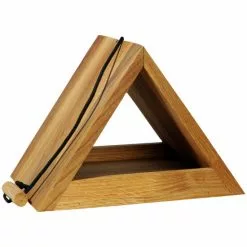 DOBAR Dreieckiges Design-Vogelfutterhaus