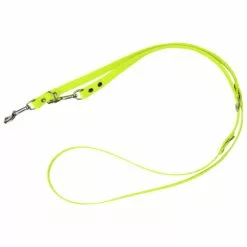 HEIM Hundeleine, BioThane Genietet, 19 Mm Breit, 300 Cm Lang, BioThane, Neongelb