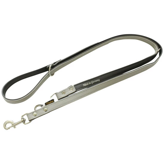 HEIM Hundeleine, Modern Art, 220cm, Leder, Grau 3 HEIM Hundeleine, Modern Art, 220cm, Leder, Grau