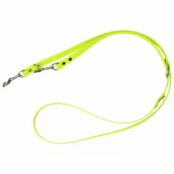 HEIM Hundeleine, BioThane Genietet, 1,3/ 200cm, BioThane, Neongelb
