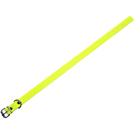 HEIM Halsband, Biothane Genietet, 60 Cm, BioThane, Neongelb 3 HEIM Halsband, Biothane Genietet, 60 Cm, BioThane, Neongelb