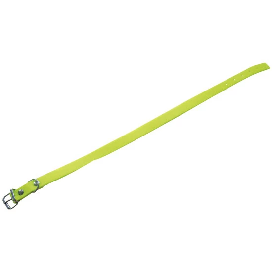 HEIM Halsband, Biothane Genietet, 55 Cm, BioThane, Neongelb 3 HEIM Halsband, Biothane Genietet, 55 Cm, BioThane, Neongelb